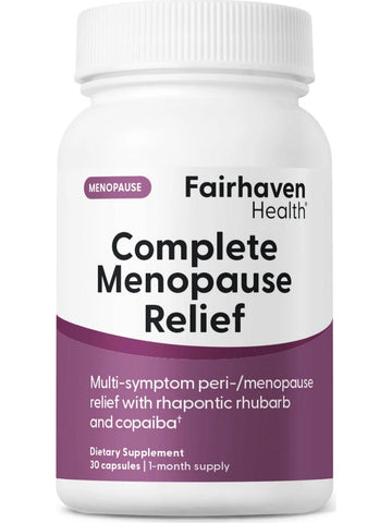 Fairhaven Health, Complete Menopause Relief, 30 Capsules