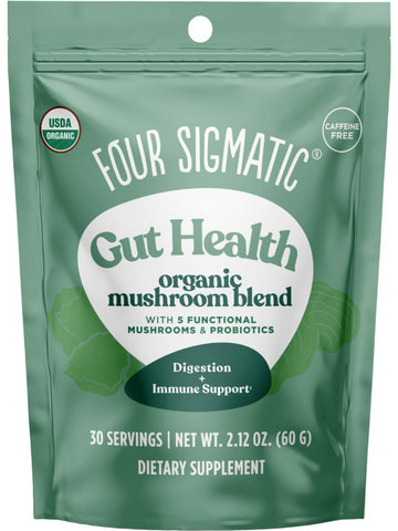 Four Sigmatic, Gut Health Organic Mushroom Blend, 2.12 oz