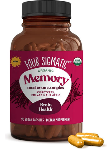Four Sigmatic, Organic Memory Mushroom Complex, 90 Vegan Capsules