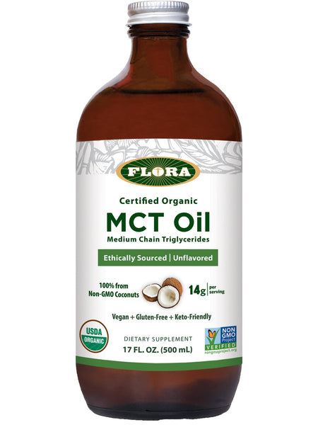 Flora, MCT Oil, Medium Chain Triglycerides, 17 fl oz