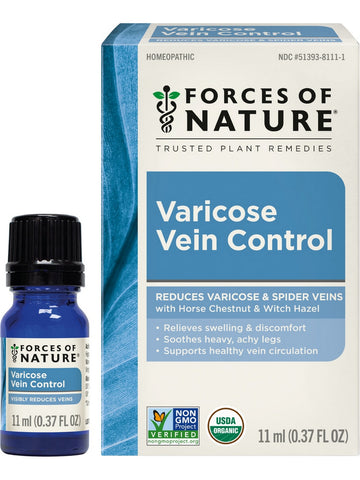 Forces of Nature, Varicose Vein & Spider Vein Treatment, 11 ml (0.37 oz)