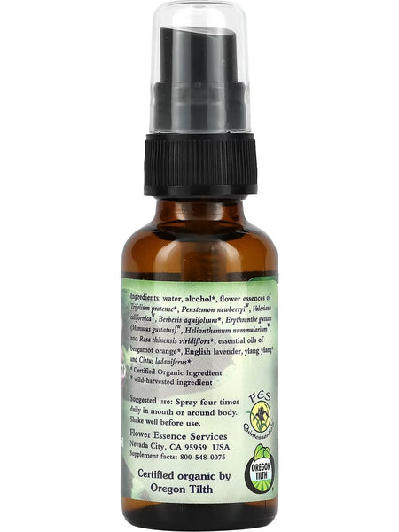 Flower Essence Services, Fear-Less Spray, 1 oz