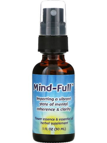 Flower Essence Services, Mind-Full Spray, 1 oz