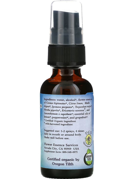Flower Essence Services, Mind-Full Spray, 1 oz
