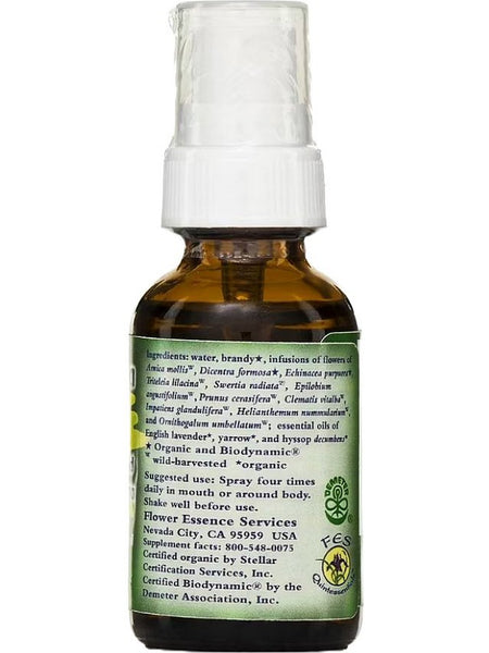 Flower Essence Services, Post-Trauma Stabilizer Spray, 1 oz