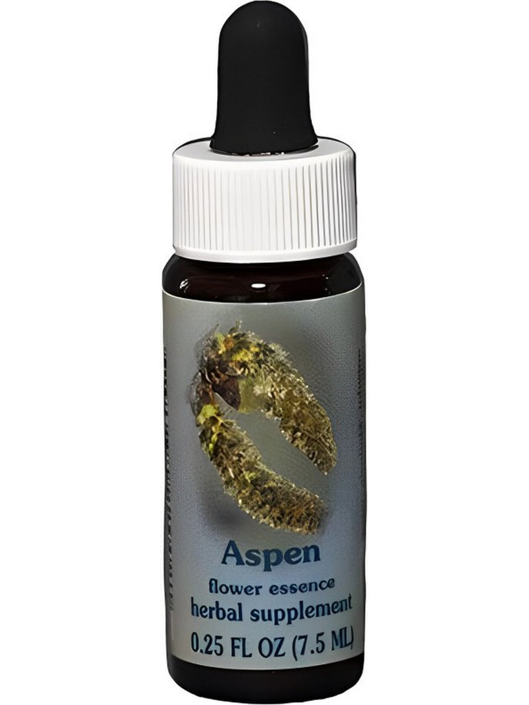 Flower Essence Services, Aspen Dropper, 0.25 fl oz