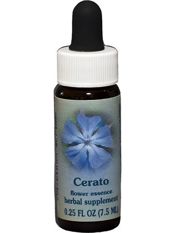 Flower Essence Services, Cerato Dropper, 0.25 fl oz