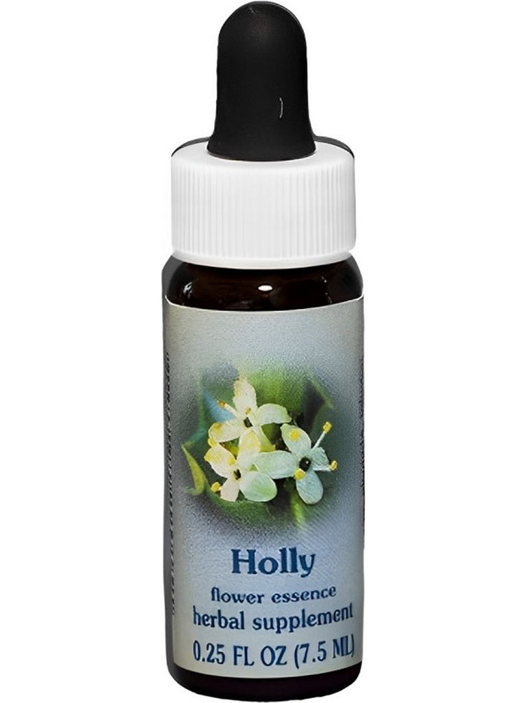 Flower Essence Services, Holly Dropper, 0.25 fl oz