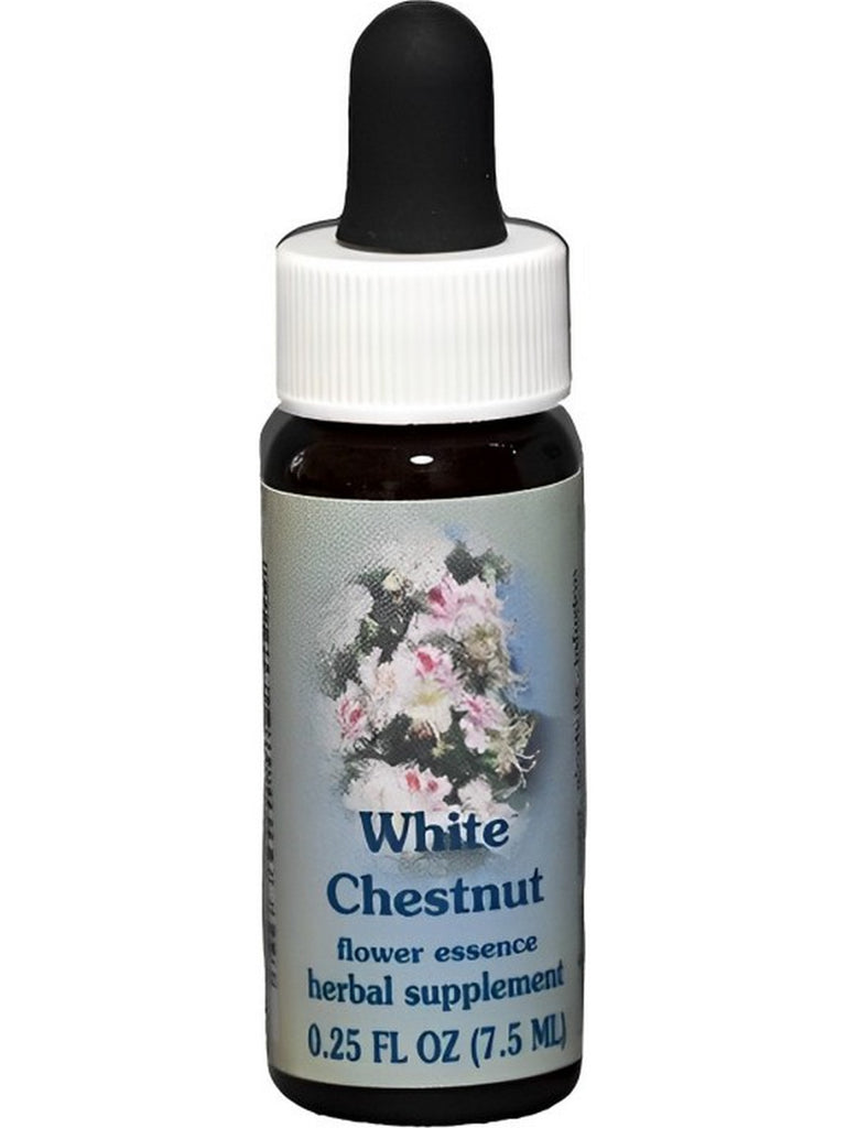 Flower Essence Services, White Chestnut Dropper, 0.25 fl oz