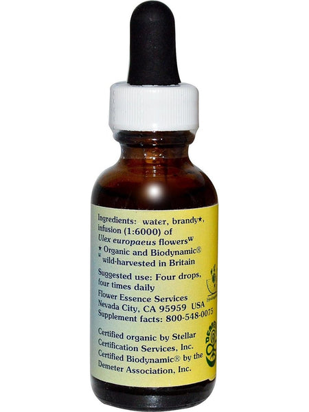 Flower Essence Services, Gorse Dropper, 1 fl oz