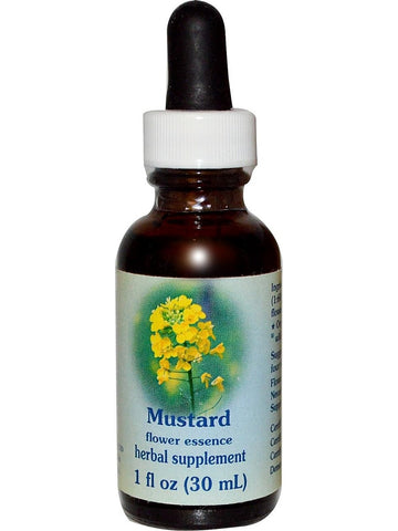 Flower Essence Services, Mustard Dropper, 1 fl oz