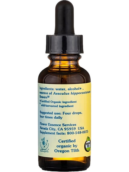 Flower Essence Services, White Chestnut Dropper, 1 fl oz