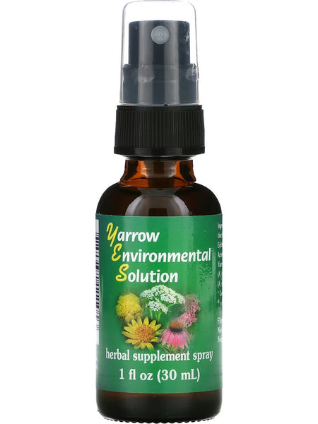 Flower Essence Services, Yarrow Environmental Solution Spray, 1 fl oz