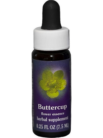 Flower Essence Services, Buttercup Dropper, 0.25 fl oz