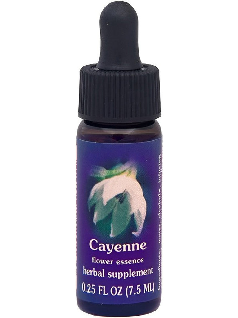 Flower Essence Services, Cayenne Dropper, 0.25 fl oz