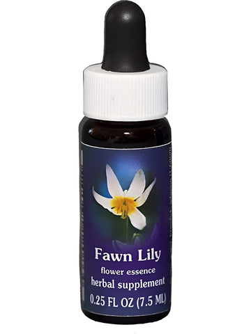 Flower Essence Services, Fawn Lily Dropper, 0.25 fl oz