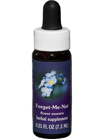 Flower Essence Services, Forget-Me-Not Dropper, 0.25 fl oz