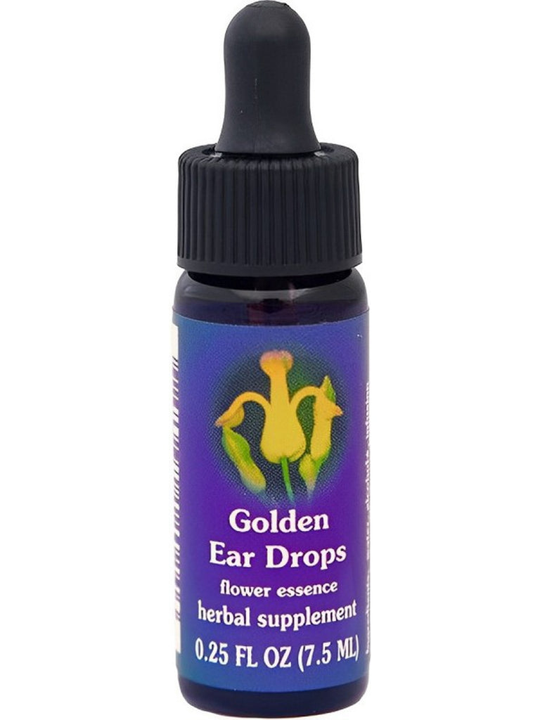 Flower Essence Services, Golden Ear Drops Dropper, 0.25 fl oz