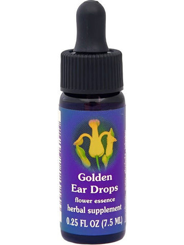 Flower Essence Services, Golden Ear Drops Dropper, 0.25 fl oz