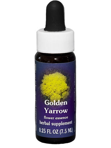 Flower Essence Services, Golden Yarrow Dropper, 0.25 fl oz