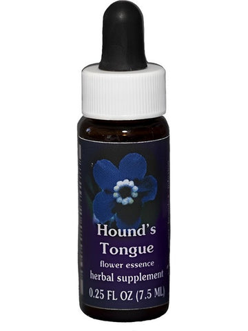 Flower Essence Services, Hounds Tongue Dropper, 0.25 fl oz
