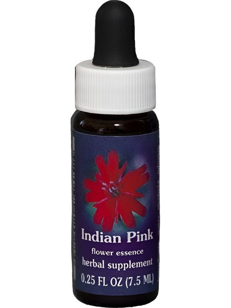Flower Essence Services, Indian Pink Dropper, 0.25 fl oz