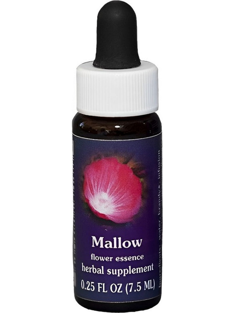 Flower Essence Services, Mallow Dropper, 0.25 fl oz