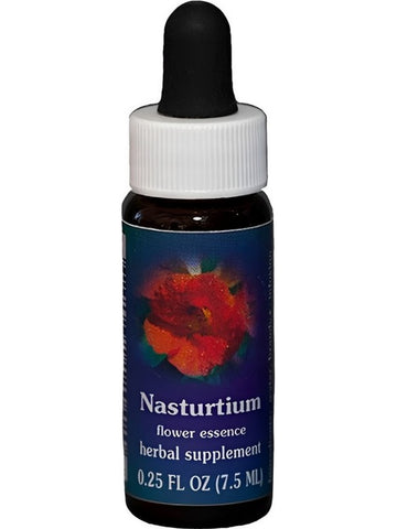 Flower Essence Services, Nasturtium Dropper, 0.25 fl oz