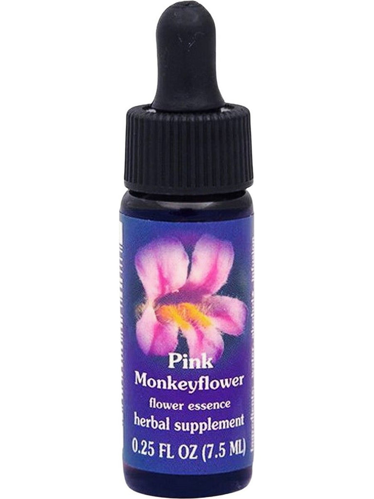 Flower Essence Services, Pink Monkeyflower Dropper, 0.25 fl oz