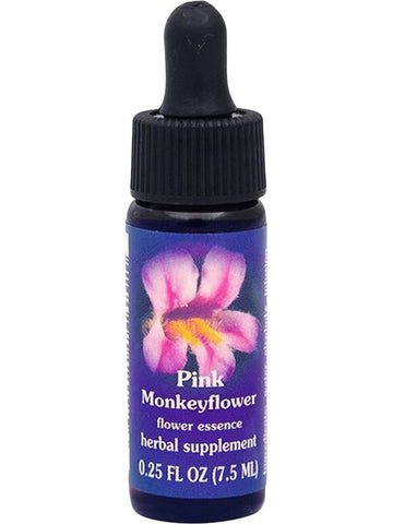 Flower Essence Services, Pink Monkeyflower Dropper, 0.25 fl oz