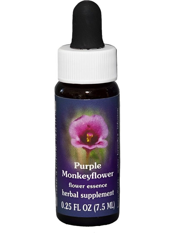 Flower Essence Services, Purple Monkeyflower Dropper, 0.25 fl oz