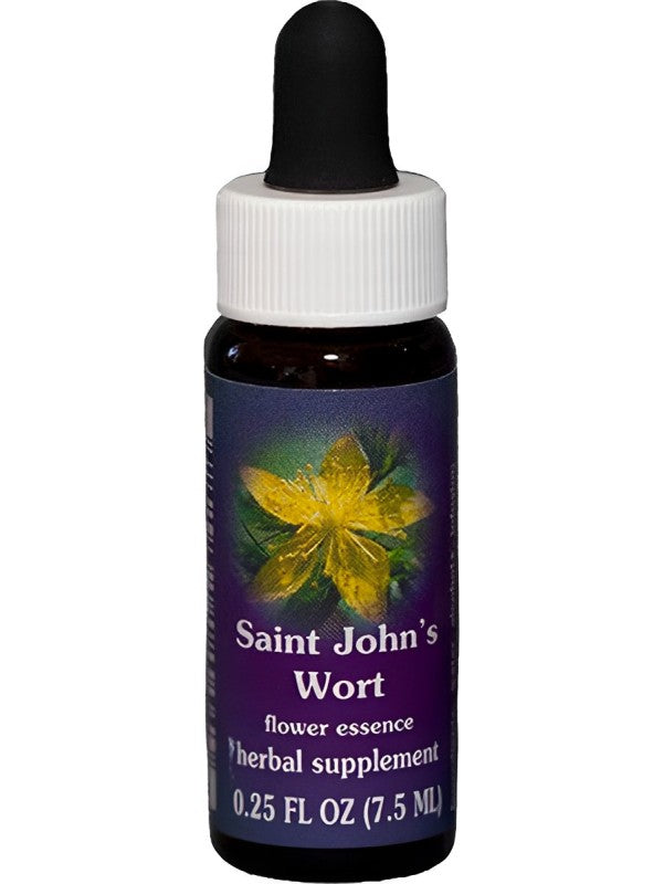 Flower Essence Services, Saint Johns Wort Dropper, 0.25 fl oz