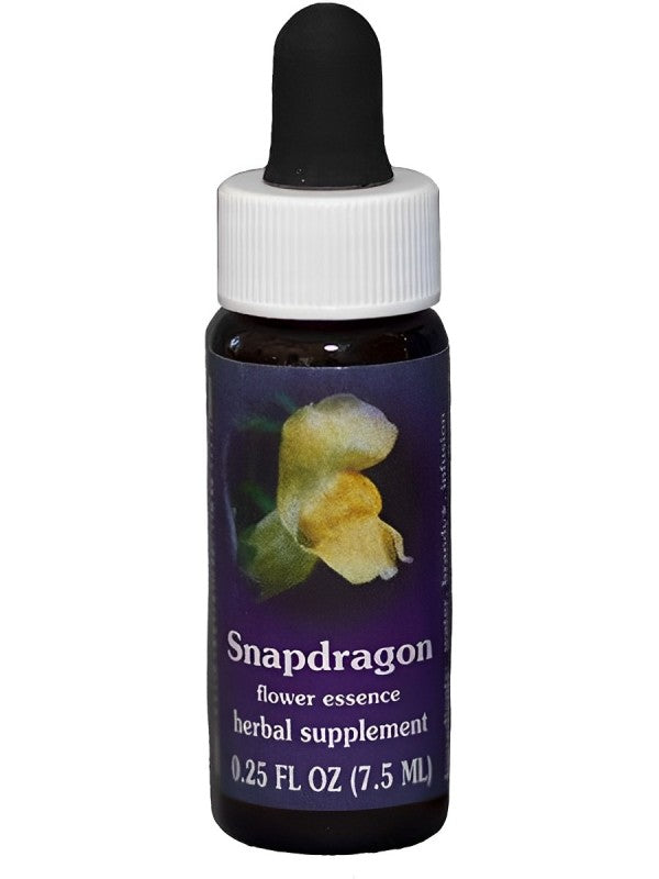 Flower Essence Services, Snapdragon Dropper, 0.25 fl oz