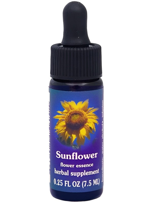 Flower Essence Services, Sunflower Dropper, 0.25 fl oz