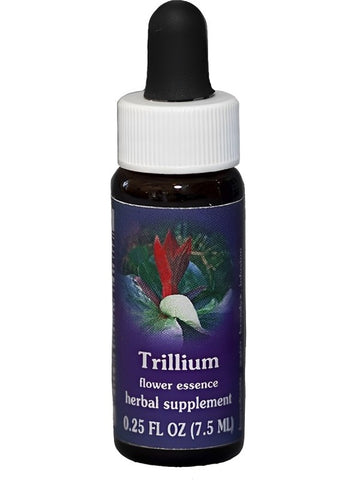 Flower Essence Services, Trillium Dropper, 0.25 fl oz