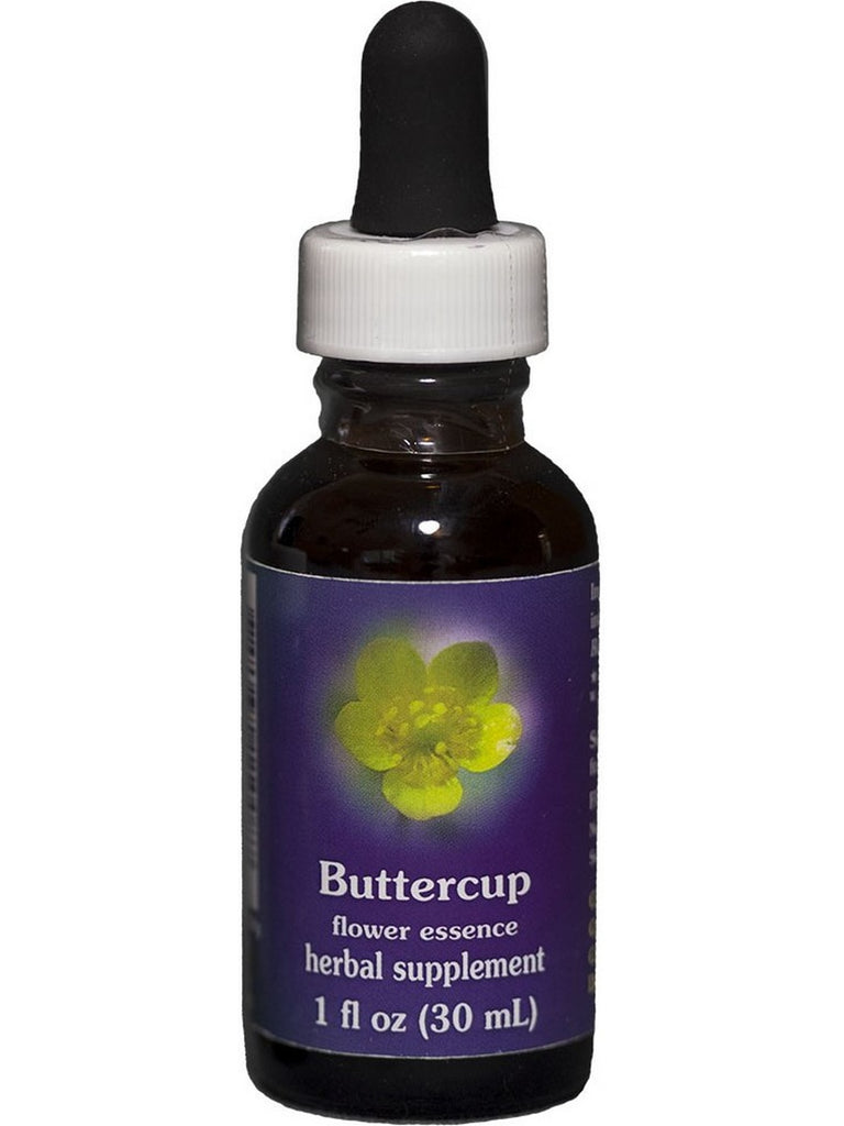 Flower Essence Services, Buttercup Dropper, 1 fl oz