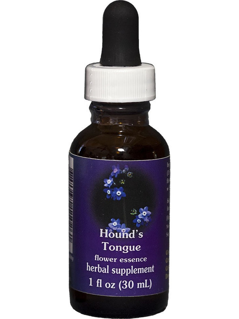 Flower Essence Services, Hounds Tongue Dropper, 1 fl oz