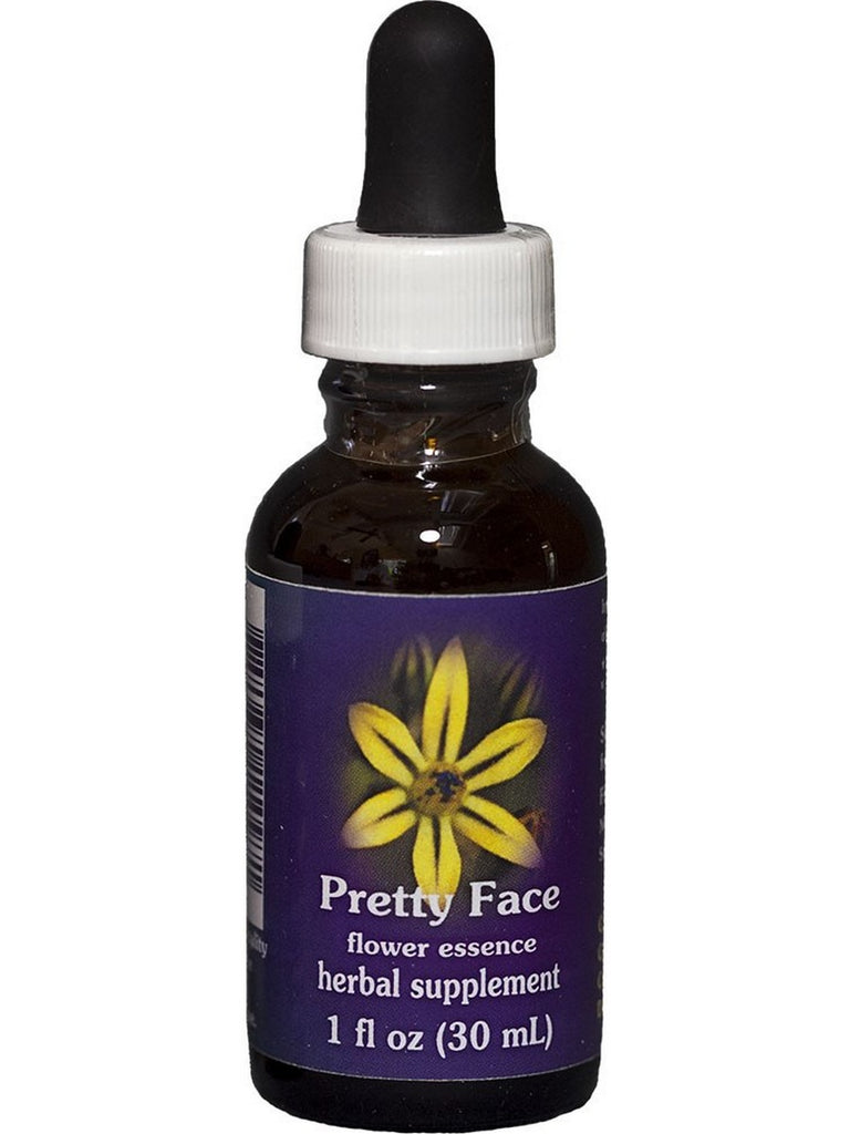 Flower Essence Services, Pretty Face Dropper, 1 fl oz