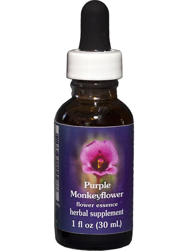 Flower Essence Services, Purple Monkeyflower Dropper, 1 fl oz