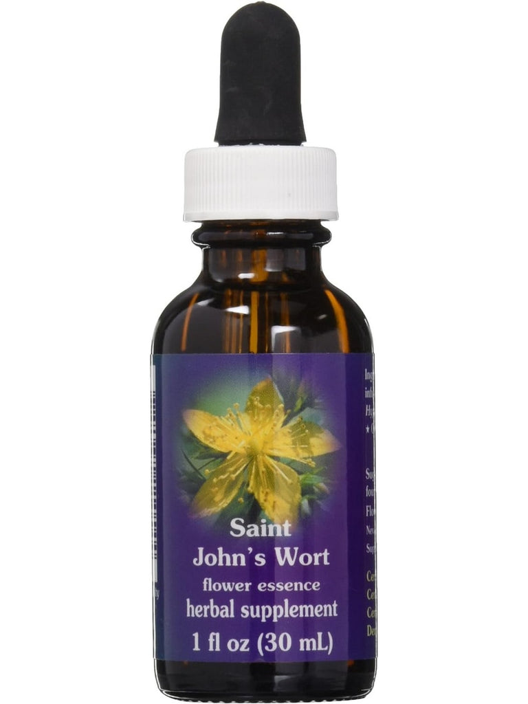 Flower Essence Services, Saint Johns Wort Dropper, 1 fl oz