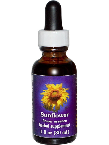 Flower Essence Services, Sunflower Dropper, 1 fl oz
