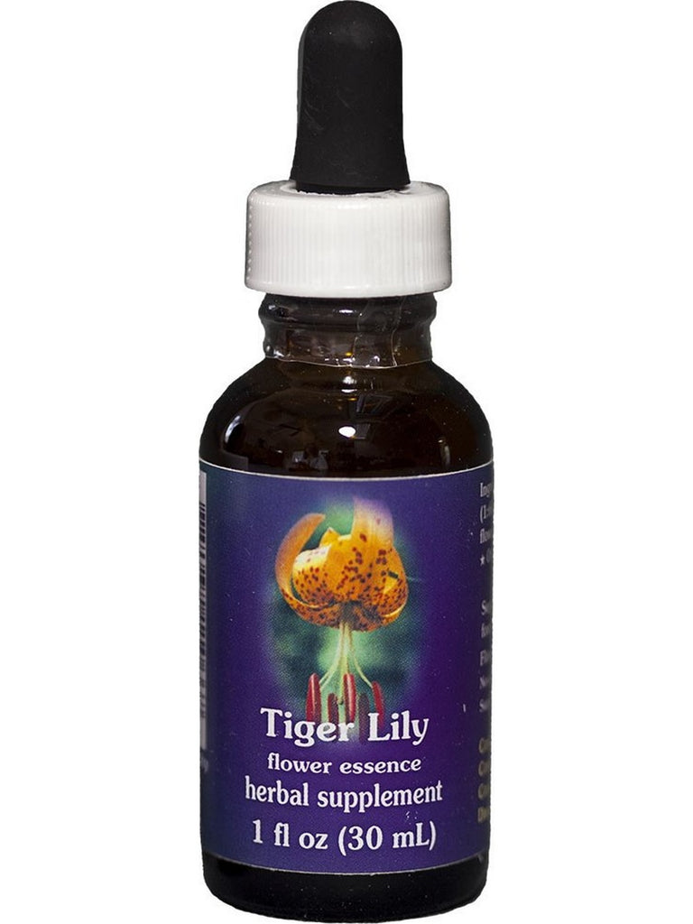 Flower Essence Services, Tiger Lily Dropper, 1 fl oz