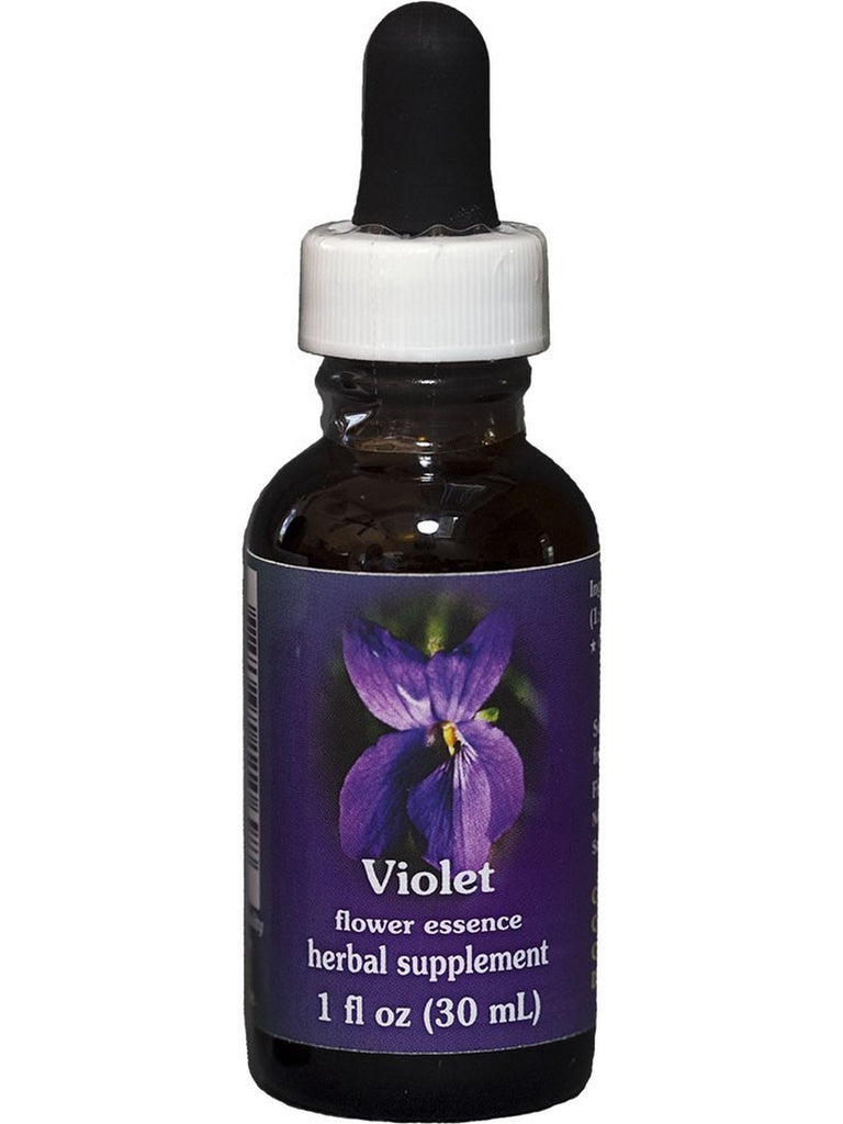 Flower Essence Services, Violet Dropper, 1 fl oz
