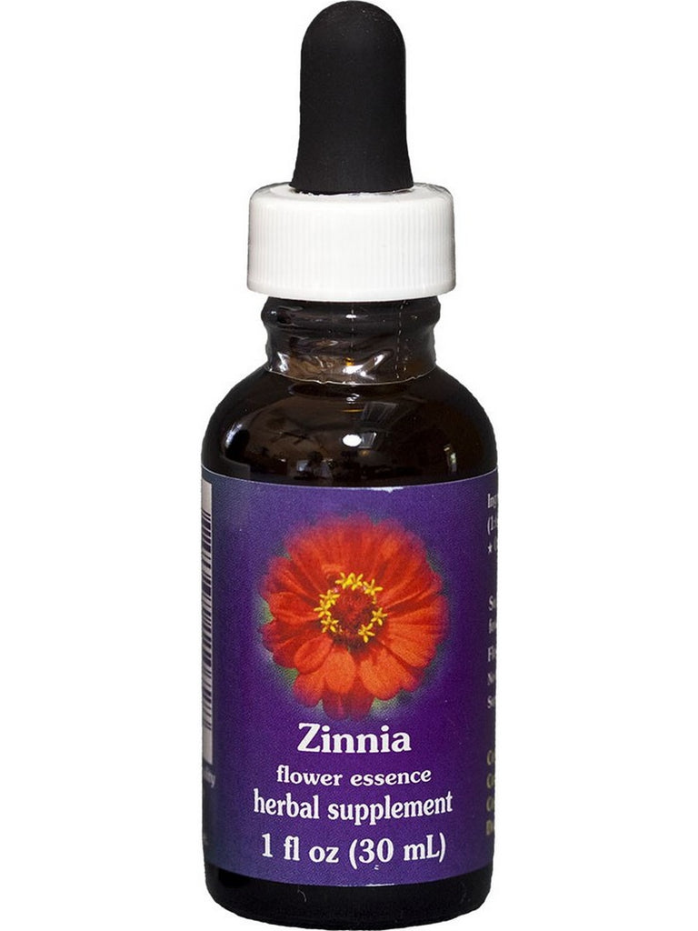 Flower Essence Services, Zinnia Dropper, 1 fl oz