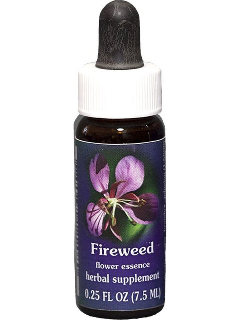 Flower Essence Services, Fireweed Dropper, 0.25 fl oz