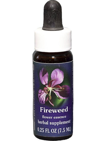Flower Essence Services, Fireweed Dropper, 0.25 fl oz
