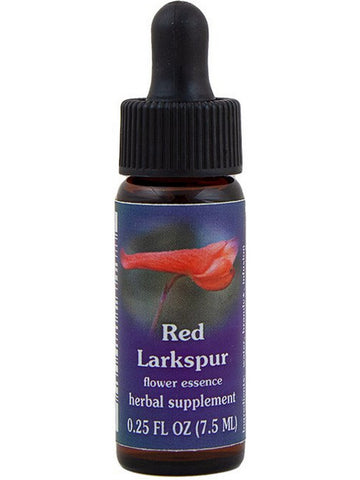 Flower Essence Services, Red Larkspur Dropper, 0.25 fl oz