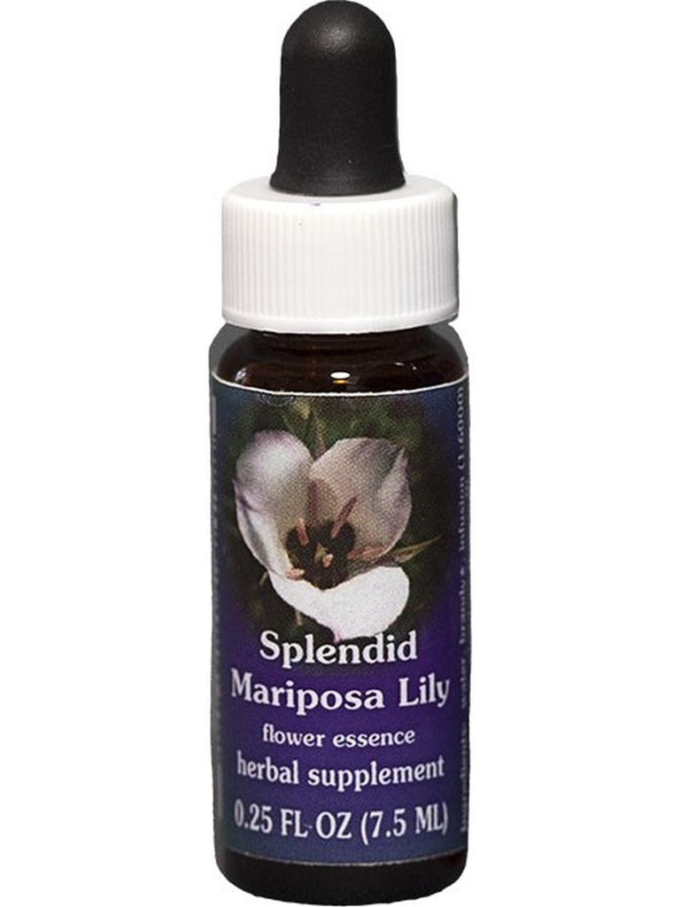 Flower Essence Services, Splendid Mariposa Lily Dropper, 0.25 fl oz