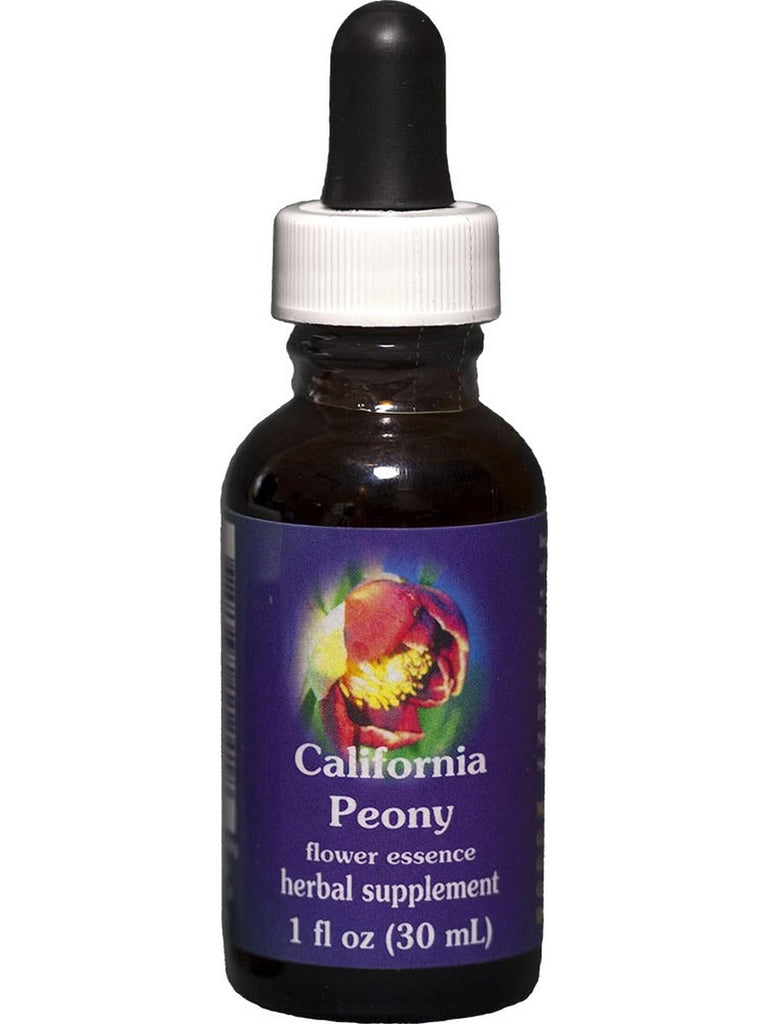 Flower Essence Services, California Peony Dropper, 1 fl oz