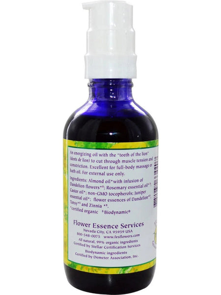 Flower Essence Services, Dandelion Dynamo Pump Top, 4 fl oz